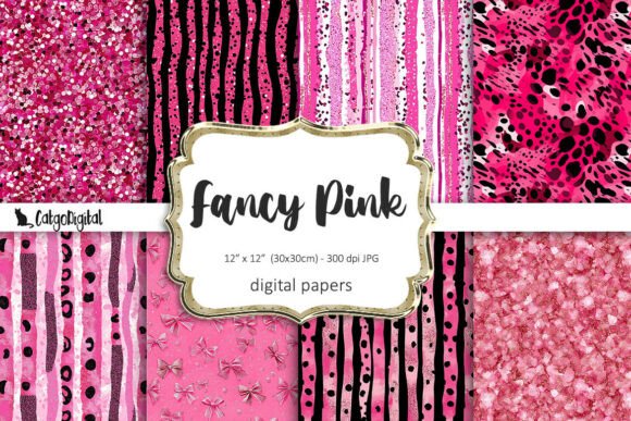 Download Fancy Pink Digital Background Papers - Background papers Collection