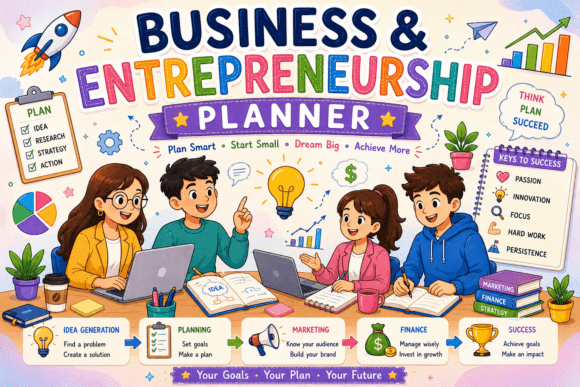 Download 12 Business &amp; Entrepreneurship Planners - Planner Collection