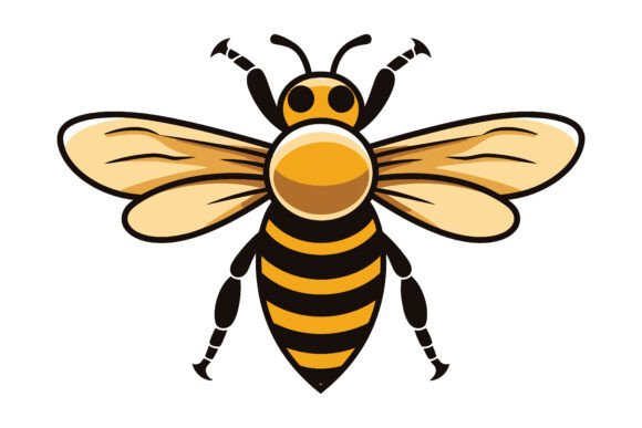 Download Cartoon Bee Illustration - Bee illustration Collection