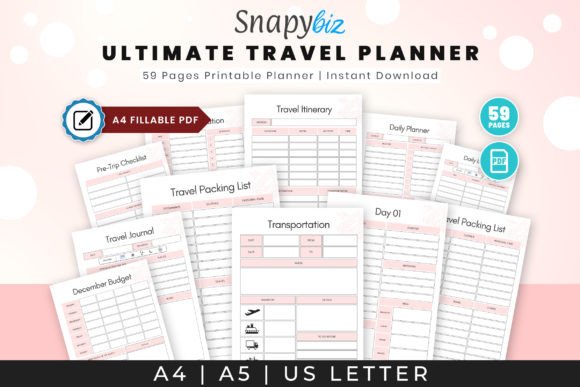 Download Ultimate Travel Planner - Planner Collection