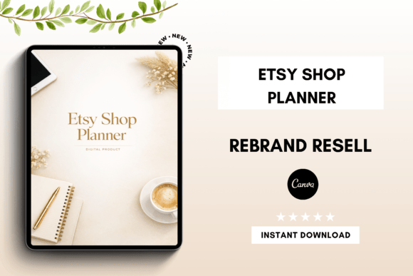 Download Etsy Shop Planner Canva - Planner Collection